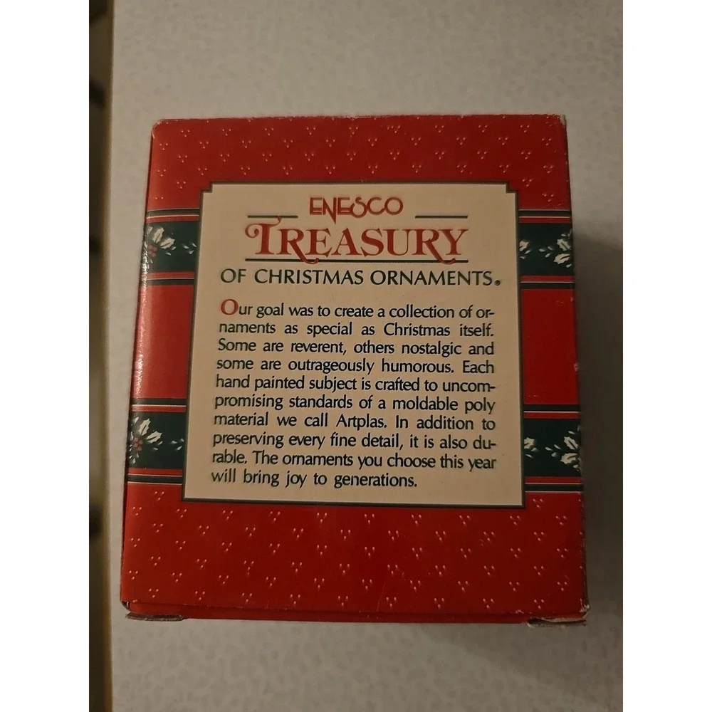 Enesco christmas ornament